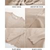 imageGRACE KARIN Women Cropped Cardigan Sweaters Lightweight Long Sleeve Shrug Button Up V Neck Knit Sweater Tops FallKhaki