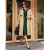 imageGRACE KARIN Womens 2025 Fall Henly V Neck Business Work Dress Long Sleeve Bodycon Midi Elegant Office Sheath DressDark Green