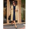 imageGRACE KARIN Womens 2025 Fall Henly V Neck Business Work Dress Long Sleeve Bodycon Midi Elegant Office Sheath DressNavy