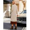 imageGRACE KARIN Womens 2025 Trendy Long Cardigans Sweater Lightweight Open Front Long Sleeve Maxi Duster Coats with PocketsApricot