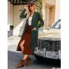 imageGRACE KARIN Womens 2025 Trendy Long Cardigans Sweater Lightweight Open Front Long Sleeve Maxi Duster Coats with PocketsArmy Green