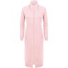 imageGRACE KARIN Womens 2025 Trendy Long Cardigans Sweater Lightweight Open Front Long Sleeve Maxi Duster Coats with PocketsLight Pink