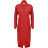 imageGRACE KARIN Womens 2025 Trendy Long Cardigans Sweater Lightweight Open Front Long Sleeve Maxi Duster Coats with PocketsRed