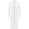imageGRACE KARIN Womens 2025 Trendy Long Cardigans Sweater Lightweight Open Front Long Sleeve Maxi Duster Coats with PocketsWhite