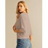 imageGRACE KARIN Womens 34 Short Sleeve Cropped Cardigan Lightweight Button up Crochet Knit Sweater Shrug for Summer Spring02 Khaki