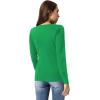 imageGRACE KARIN Womens Classic Long Sleeve Knit Cardigan Sweaters Casual Open Front Button Down Cardigans S3XLGreen