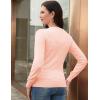 imageGRACE KARIN Womens Classic Long Sleeve Knit Cardigan Sweaters Casual Open Front Button Down Cardigans S3XLLight Pink