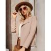 imageGRACE KARIN Womens Cropped Knit Sweater Blazer Oversized Open Front Jackets 2025 Fall Laple Cardigans Dressy CasualApricot
