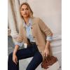 imageGRACE KARIN Womens Fall Long Cardigan Sweaters with Pockets Button Knit Blazer Trendy Open Front Dressy Casual JacketCamel