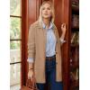 imageGRACE KARIN Womens Fall Long Cardigan Sweaters with Pockets Button Knit Blazer Trendy Open Front Dressy Casual JacketCamel