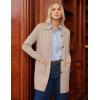 imageGRACE KARIN Womens Fall Long Cardigan Sweaters with Pockets Button Knit Blazer Trendy Open Front Dressy Casual JacketKhaki