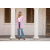 imageGRACE KARIN Womens Long Cardigan Sweater Open Front Classic Knitted Lightweight Sweater with PocketsBaby Pink