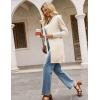 imageGRACE KARIN Womens Long Cardigan Sweater Open Front Classic Knitted Lightweight Sweater with PocketsBeige
