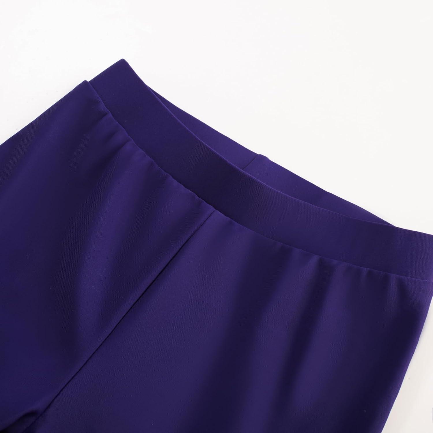 imageGRACE KARIN Girls Long Sleeve Swimsuit Two Piece Rashguard Floral Swimwear 614YColorful Leopard Gradient Blue Coral