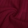 imageGRACE KARIN Girls Dress Fall Winter Sweater Long Sleeve Cable Knit Button Casual Dresses for Teen Girl 614YWine Red
