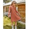 imageGRACE KARIN Girls Fall Sweater Dresses Girl Long Sleeve Winter Dress Kids Knit Casual Formal Dresses Size 614Brown