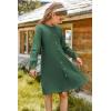 imageGRACE KARIN Girls Fall Sweater Dresses Girl Long Sleeve Winter Dress Kids Knit Casual Formal Dresses Size 614Green