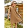 imageGRACE KARIN Girls Fall Sweater Dresses Girl Long Sleeve Winter Dress Kids Knit Casual Formal Dresses Size 614Light Khaki
