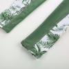 imageGRACE KARIN Girls Long Sleeve Swimsuit Two Piece Rashguard Floral Swimwear 614YGreen Coconut Tree