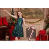 imageGRACE KARIN Girls Sequin Party Dress Kids Sparkly Formal Birthday Teen Special Occasion Fancy Pageant Dresses Size 614Colorful Green
