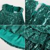 imageGRACE KARIN Girls Sequin Party Dress Kids Sparkly Formal Birthday Teen Special Occasion Fancy Pageant Dresses Size 614Green