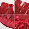 imageGRACE KARIN Girls Sequin Party Dress Kids Sparkly Formal Birthday Teen Special Occasion Fancy Pageant Dresses Size 614Red