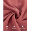 imageGRACE KARIN Womens Long Sleeve Maxi Dresses 2025 Flowy Fall Dresses Casual Crew Neck Dress Elastic Waist with PocketsBegonia Red