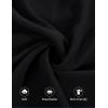 imageGRACE KARIN Womens Long Sleeve Maxi Dresses 2025 Flowy Fall Dresses Casual Crew Neck Dress Elastic Waist with PocketsBlack