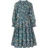 imageGRACE KARIN Girls Long Sleeve Fall Dress Floral High Waist Casual Midi Dresses with Pocket for 614 YearsGreen