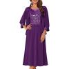 imageGRACE KARIN Wedding Guest Dress Mother of The Bride Dresses Two Piece Formal Sequin Dress with Jacket Tea Length 2025Dark Purple