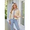 imageGRACE KARIN Womens Knit Cardigan Sweaters Long Sleeve Open Front Button Down Trendy Jackets Lightweight Summer OutfitsBeige