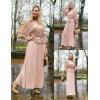 imageGRACE KARIN Mother of Bride Dresses 2025 34 Sleeve Sequin Dress Maxi Elegant Wedding Guest Dress Formal CocktailChampagne Gold