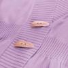 imageGRACE KARIN Women Cardigan Sweaters 2025 FallLong Sleeve Cropped Sweater Coat TrendyButton Front Peplum Tops LightweightPurple