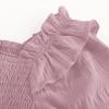 imageGRACE KARIN Girls Ruffled Dress 614Y Fall Long Sleeves Christmas Party Festive DressesLight Pink