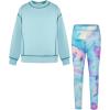 imageGRACE KARIN Girls Sweatshirt Leggings Set 614Y Fall Athletic Outfit Teen Fashion Clothes SetBlue