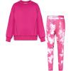 imageGRACE KARIN Girls Sweatshirt Leggings Set 614Y Fall Athletic Outfit Teen Fashion Clothes SetHot Pink