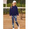 imageGRACE KARIN Girls Sweatshirt Leggings Set 614Y Fall Athletic Outfit Teen Fashion Clothes SetNavy Blue