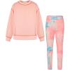 imageGRACE KARIN Girls Sweatshirt Leggings Set 614Y Fall Athletic Outfit Teen Fashion Clothes SetPink