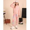 imageGRACE KARIN Girls Sweatshirt Leggings Set 614Y Fall Athletic Outfit Teen Fashion Clothes SetPink