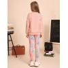 imageGRACE KARIN Girls Sweatshirt Leggings Set 614Y Fall Athletic Outfit Teen Fashion Clothes SetPink