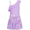 imageGRACE KARIN Girls Swimsuit with Skirt One Piece Bathing Suit Swimwear 614YPurple Tulip