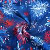 imageGRACE KARIN Girls Swimsuit with Skirt One Piece Bathing Suit Swimwear 614YRed and Blue Fireworks