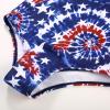imageGRACE KARIN Girls Swimsuit with Skirt One Piece Bathing Suit Swimwear 614YRed and Blue Tiedye