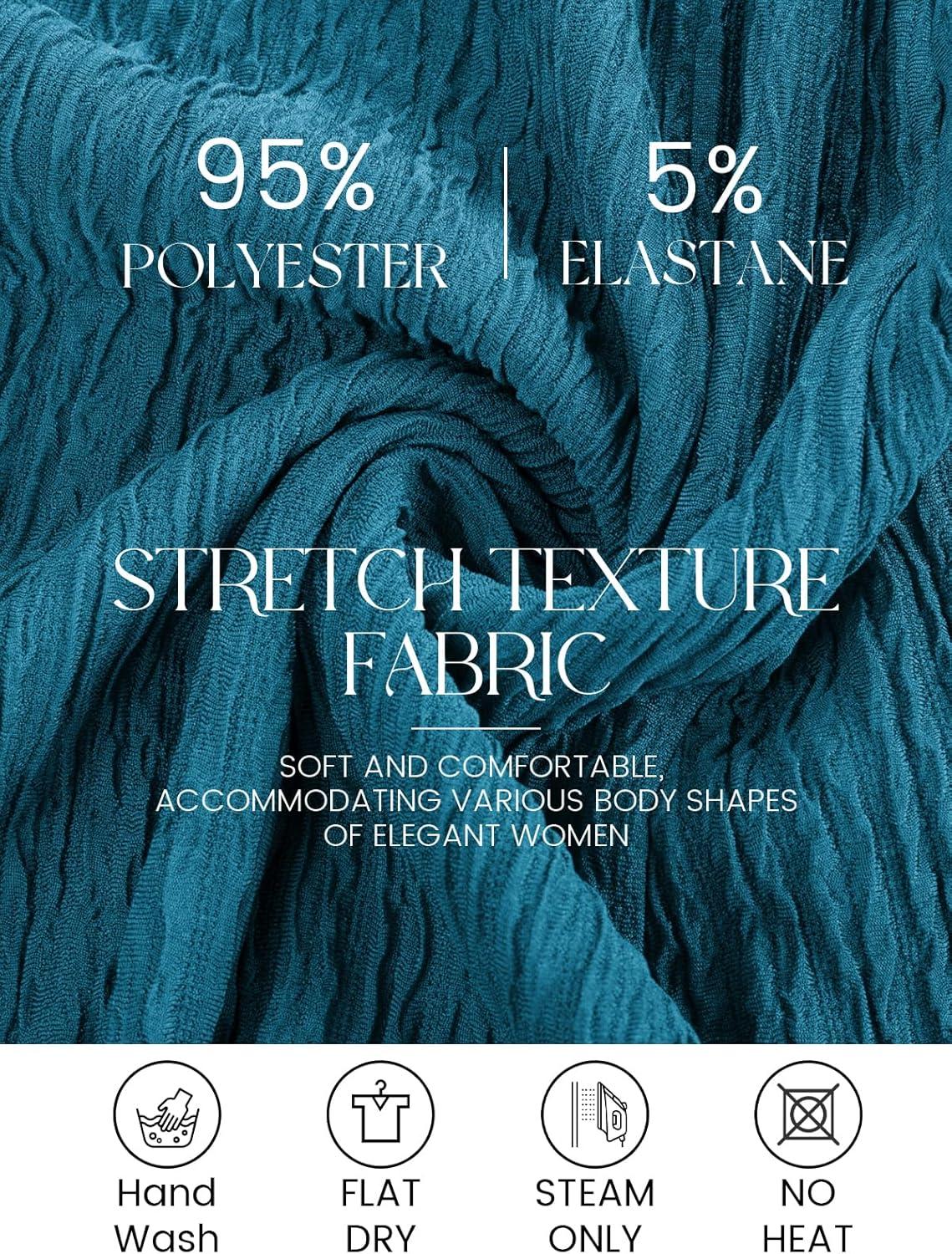 imageGRACE KARIN Grandma of The Bridal DressWeddings Cocktail Evening Dresse for Women Lace Sequins Midi Dresses with JacketsBluegreen