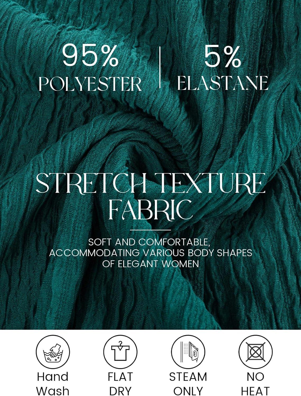 imageGRACE KARIN Grandma of The Bridal DressWeddings Cocktail Evening Dresse for Women Lace Sequins Midi Dresses with JacketsDark Green