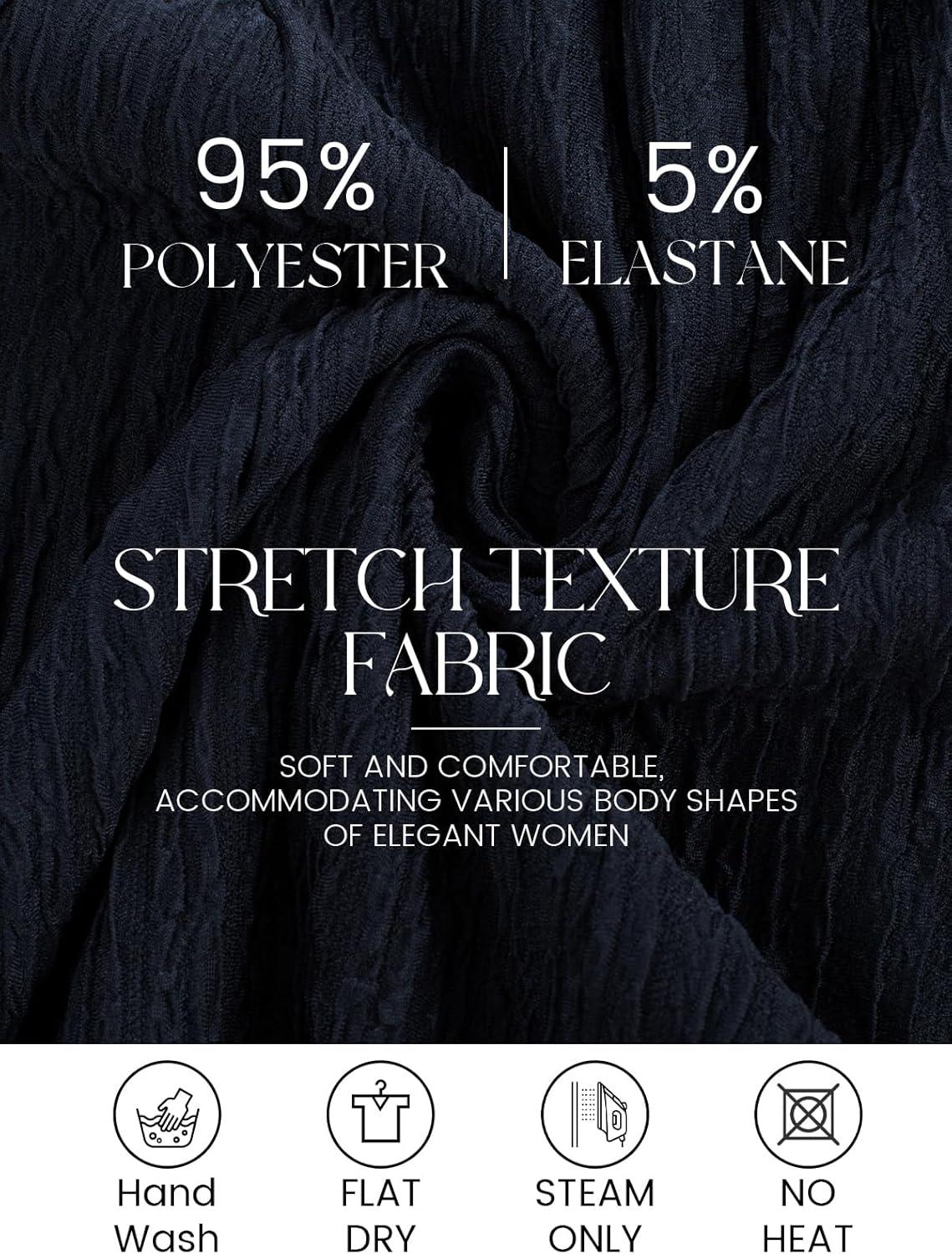 imageGRACE KARIN Grandma of The Bridal DressWeddings Cocktail Evening Dresse for Women Lace Sequins Midi Dresses with JacketsNavy Blue