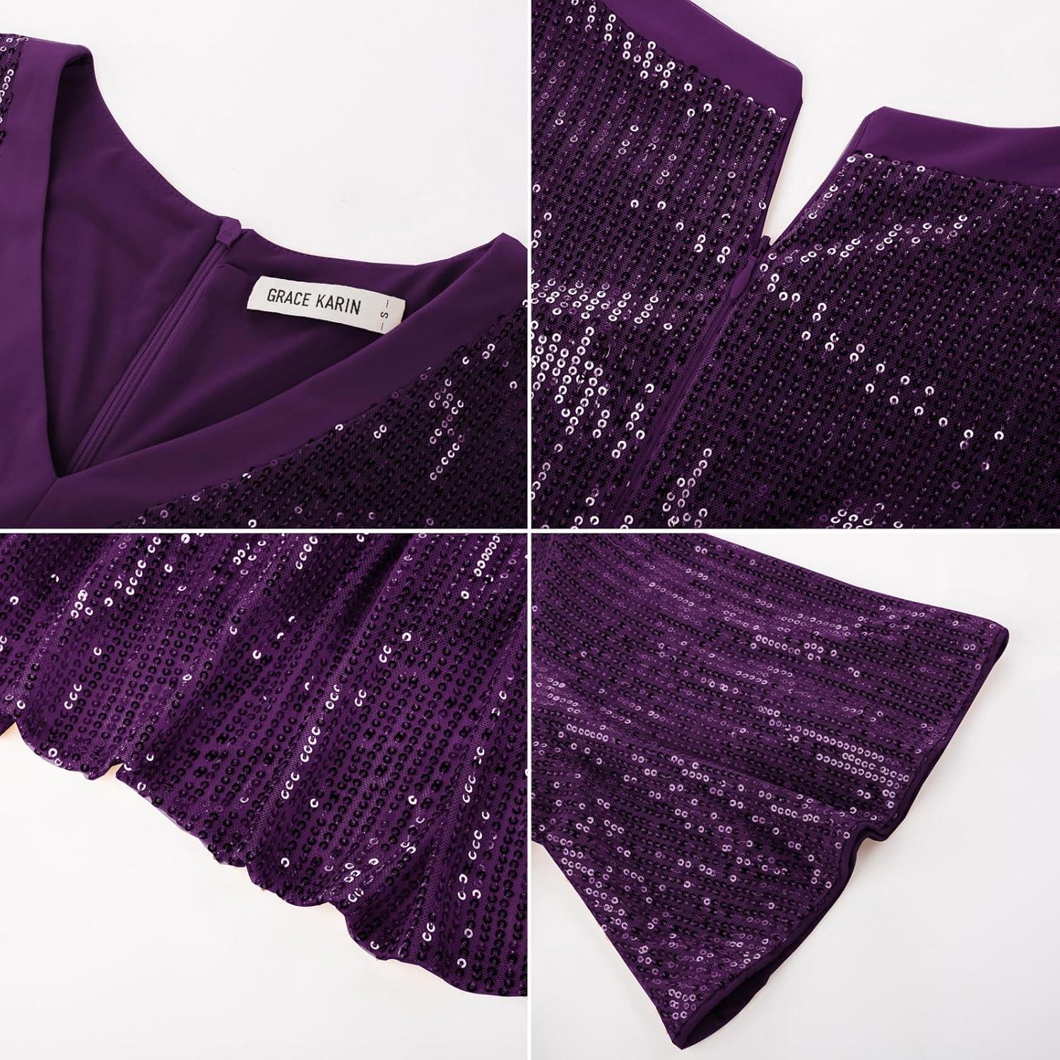 imageGRACE KARIN womens SoftPurple