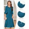 imageGRACE KARIN Grandma of The Bridal DressWeddings Cocktail Evening Dresse for Women Lace Sequins Midi Dresses with JacketsBluegreen