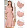 imageGRACE KARIN Grandma of The Bridal DressWeddings Cocktail Evening Dresse for Women Lace Sequins Midi Dresses with JacketsPink