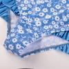 imageGRACE KARIN Girls One Piece Swimsuits Long Sleeve Bathing Suits Swimwear 514YBlue Daisy